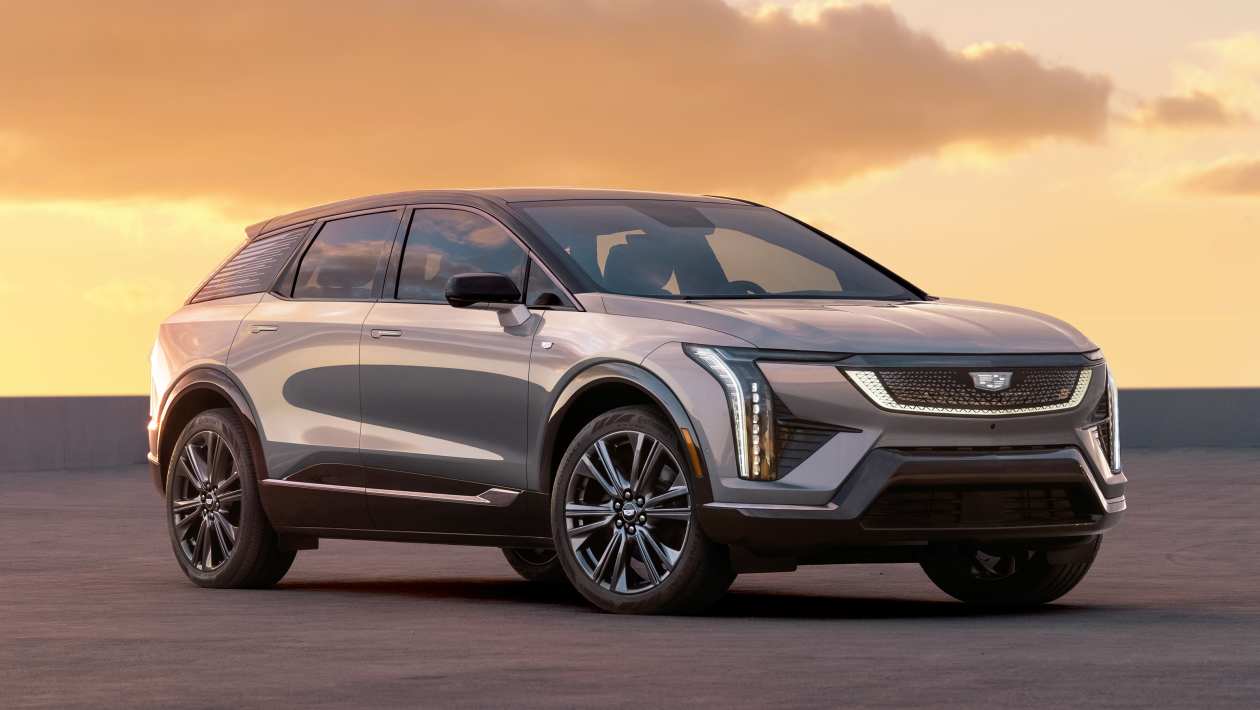 New cadillac optiq revealed 2024 pictures auto express
